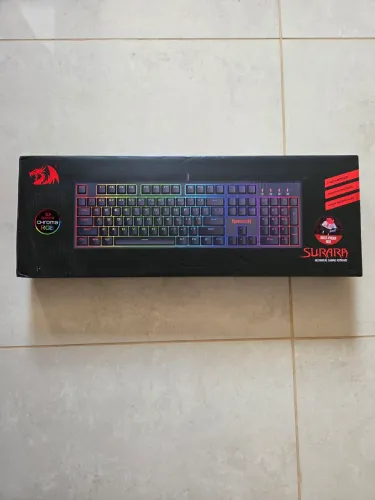 Teclado mecanico red dragon