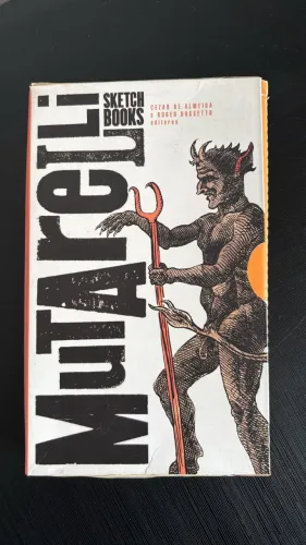 6 livros: Sketchbooks de Lourenço Mutarelli