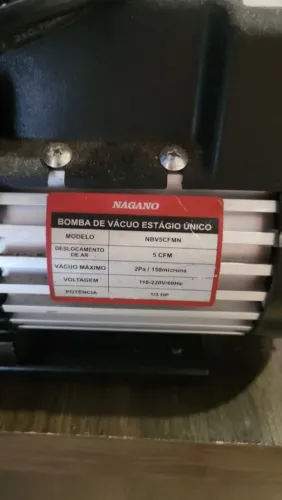 Bomba de vácuo 5 cfm 