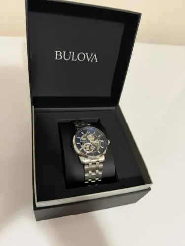 Relógio Bulova Sutton Automático Masculino Azul
