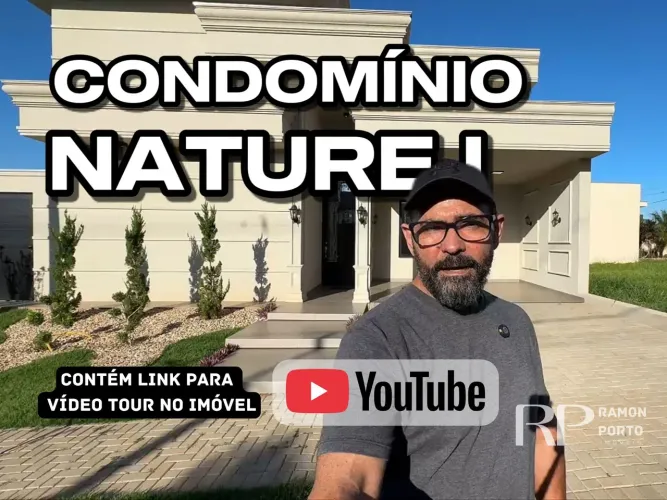 PARQUE RESIDENCIAL NATURE I - Casa Neoclássica | 3 Dorms (1 Suíte) | Próx. Portaria e Laze