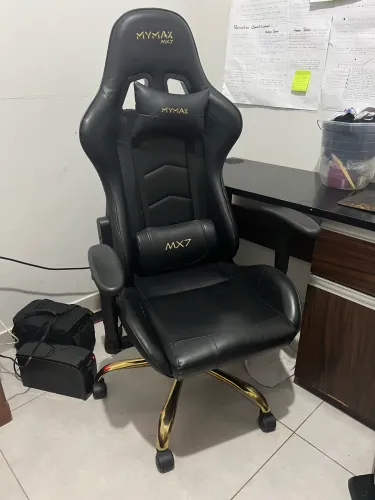 Cadeira gamer Mymax MX7 Gold