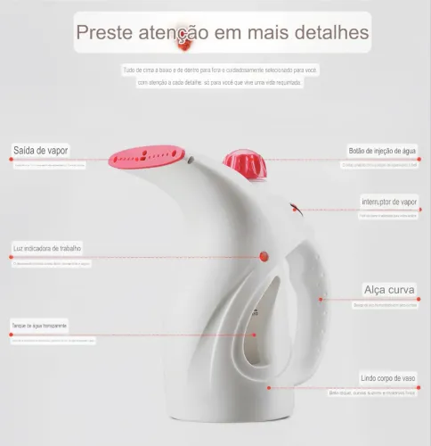 Passadeira ferro a vapor