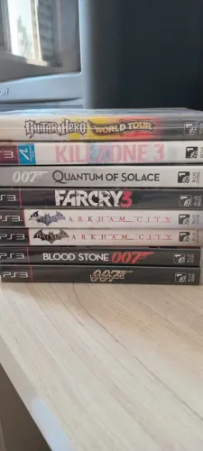Lote jogos playstation 3 (007, Batman, Far Cry)