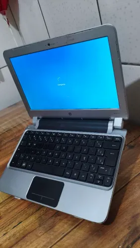 Netbook HP, (Mini Notebook) Tela 12', Bateria boa, AMD Dual, 4gb Ram, 300gb