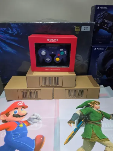 Controle Nintendo Switch Online Game Cube Novo