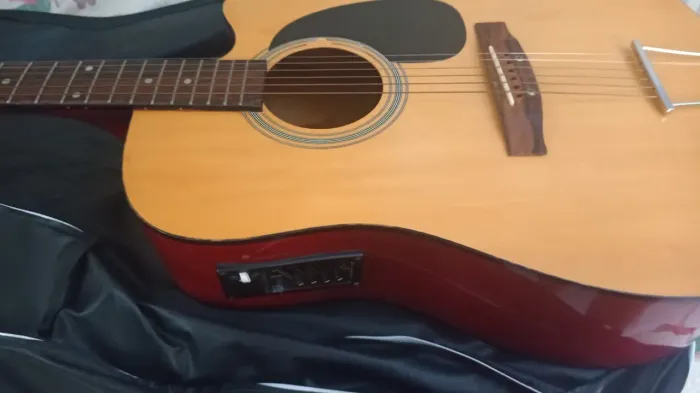 VIOLÃO ELÉTRICO AUSTIN GUITAR COM EQUALIZADOR