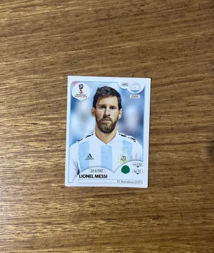figurinha lionel messi