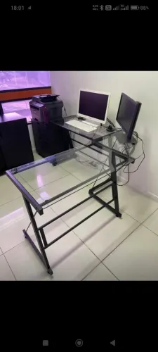 Mesa estação de trabalho 1,39m