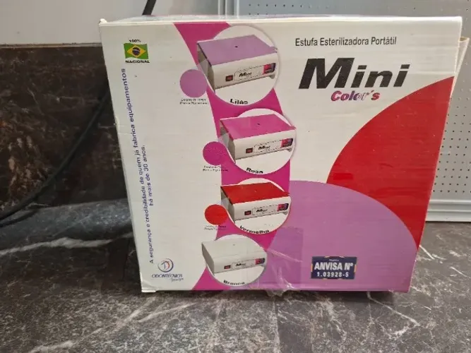 Estufa esterilizador portátil mini color's