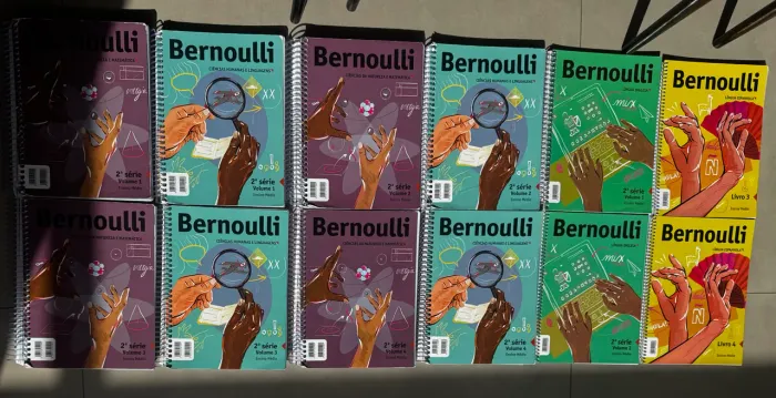 Livros Bernoulli 2º Ano - todos os volumes 