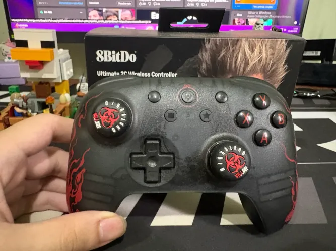 Controle 8bitdo 2c do Black Myth: Wukong