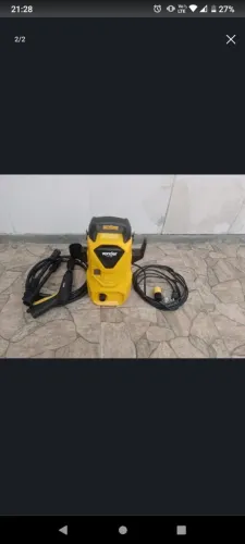 Lavadora de alta pressão 1200w seminova