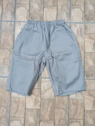 Bermuda de Brim Cinza Nova - Tamanho M