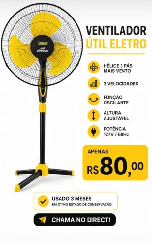 VENTILADOR ÚTIL ELETRO
