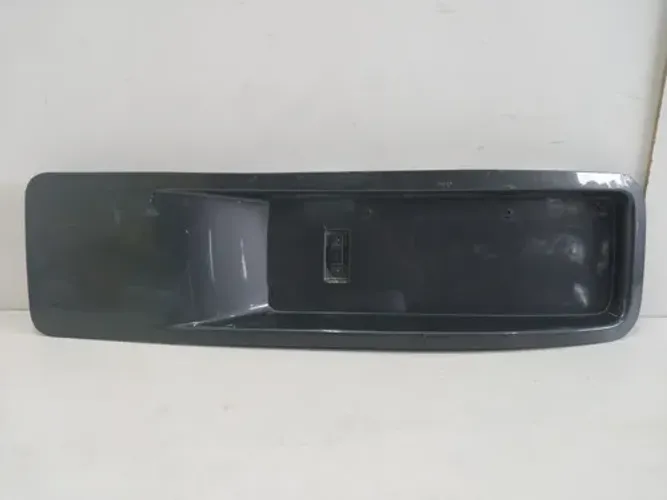 Moldura De Placa Citroën Arcross 2016 2019 Original  Cinza