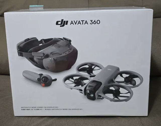 DRONE DJI AVATA 360 FLY MOTION COMBO COM ÓCULOS NOVO, LACRADO À PRONTA ENTREGA