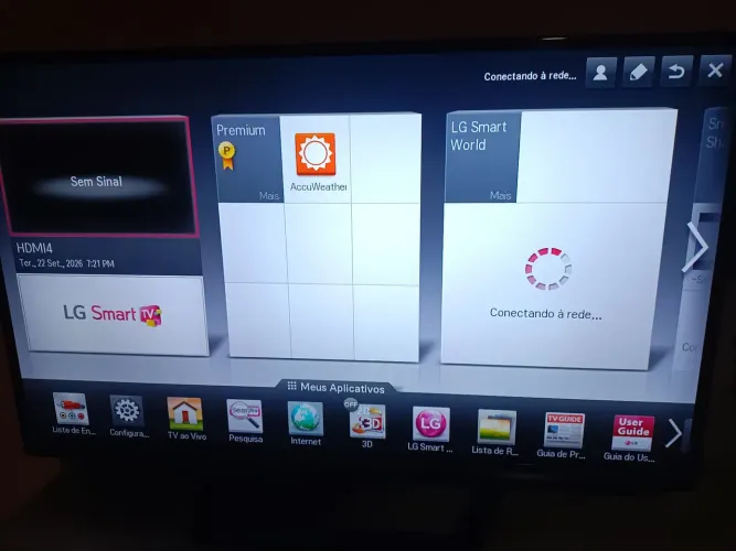 SMART TV LG 47 POLEGADAS SEM DEFEITOS