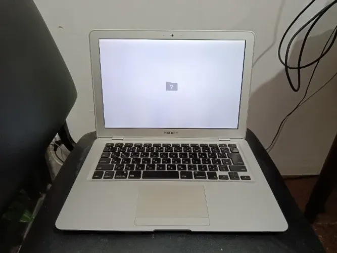 Apple Macbook Air funcionando - detalhes*