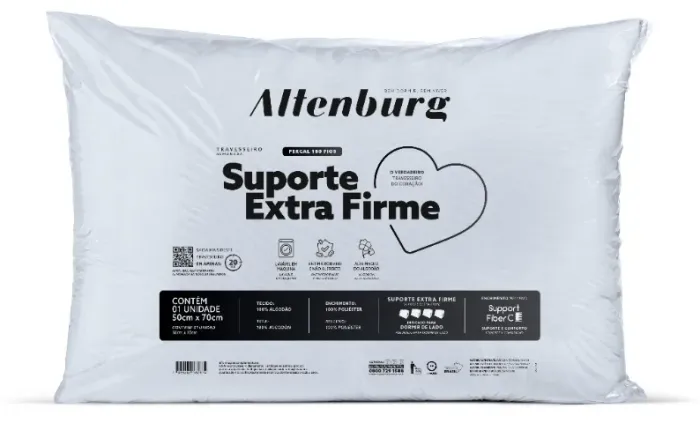 TRAVESSEIRO SUPORTE EXTRA FIRME - OFERTA ESPECIAL!