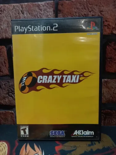 JOGO CRAZY TAXI PS2 USA ORIGINAL COMPLETO 