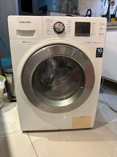 Lava e Seca Samsung 10,1kg (WD106) - Placas e Motor OK / Cruzeta Quebrada