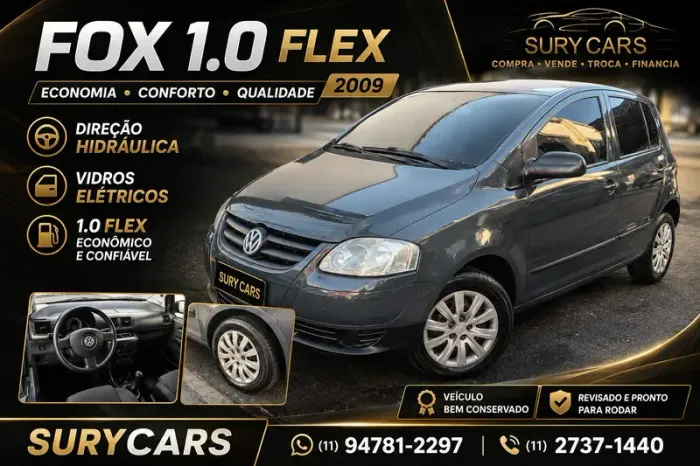 Volkswagen Fox 1.0 MI Total Flex 8V 5P 2009