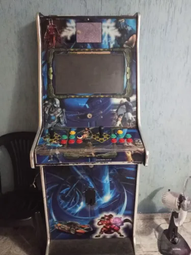 Fliperama Arcade de Luxo em Acrílico - Multiconsoles (Atari, Mega, Master e +)