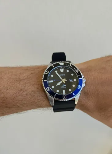 Relógio Casio Duro Marlin MDV-106B Batman - ORIGINAL (Estado de Novo)