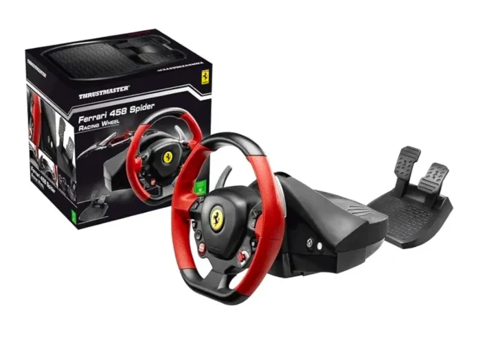 Volante Thrustmaster Ferrari 458 Spider -  Xbox Series X I S e Xbox One