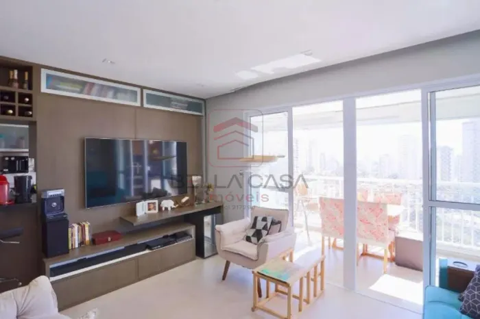 Apartamento a venda com varanda gourmet e varanda extendida Mooca