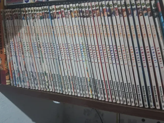 Mangás samurai x 1 ao 49