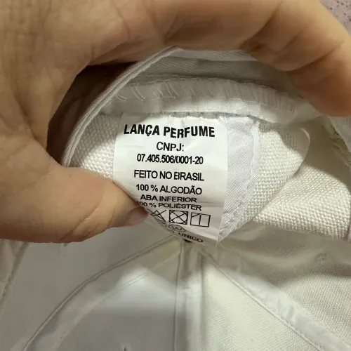 Boné novo Lança Perfume 