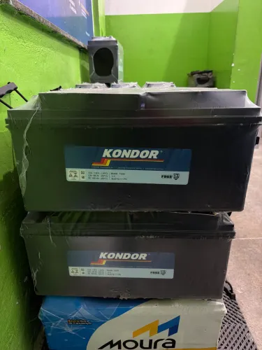 Bateria 225ah kondor 1 ano de garantia