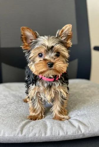 Yorkshire Filhotinho que deixa qualquer anúncio mais interessante