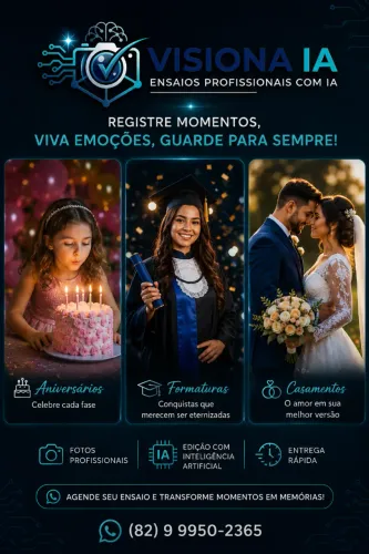 ENSAIO FOTOGRÁFICO PROFISSIONAL IA