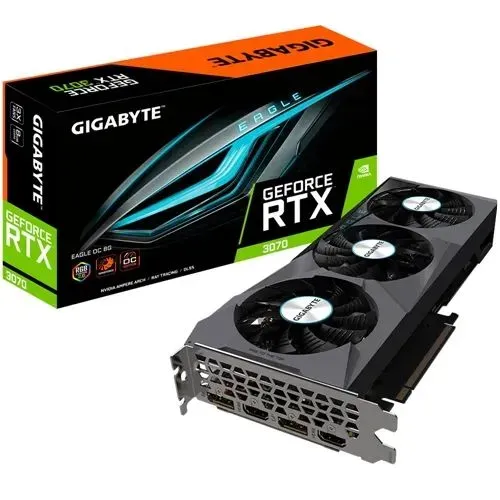 Placa de vídeo Rtx3070 Gigabyte Gaming OC 8gb