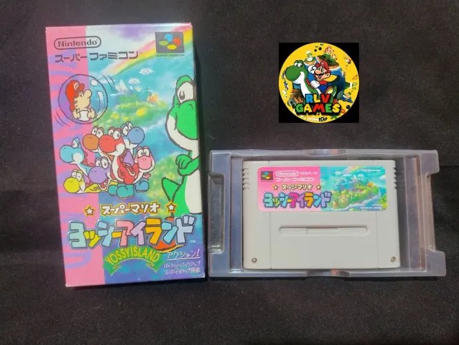 Cartucho Yoshi Island Japonês