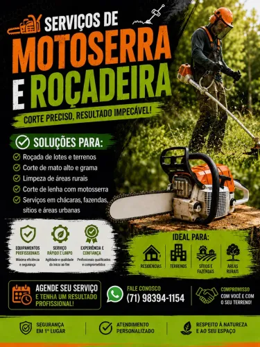 LSA AMBIENTAL - SERVIÇOS DE ROÇADEIRA E MOTOSSERRA