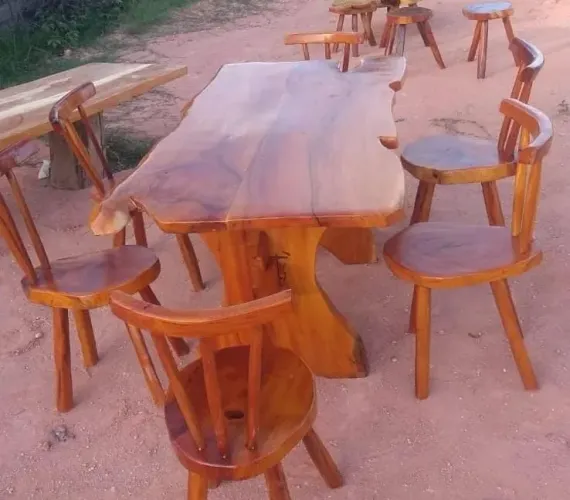 Mesa rústicas