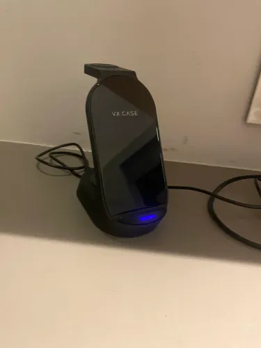 carregador sem fio 3 em 1 da VX Case