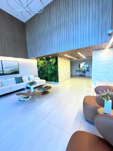 Aluguel anual apto.702 luxo Edifício Art Life na Praia da Cerca Guarapari E.S