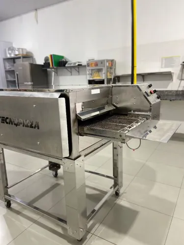 Forno de Esteira Tecnopizza TP40100 + Telas de Alumínio!