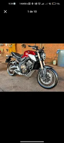 Cb 650r 2022 vermelha , $ 50.500,00