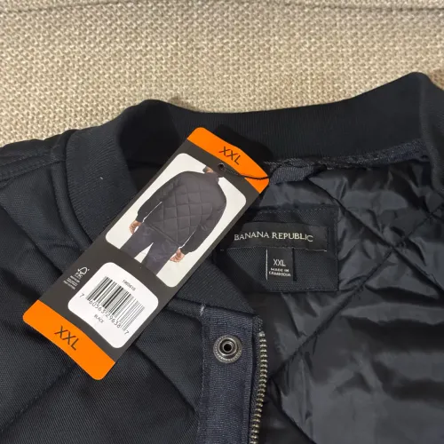 Jaqueta Masculina Banana Republic Preta XXL Nova