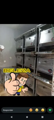 Fogões industriais de diversas bocas e tamanhos com forno e sem da chama ? Braz novos!!!