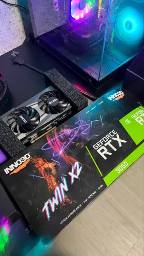 Rtx 3050 8gb em excelente estado!! Praticamente nova!
