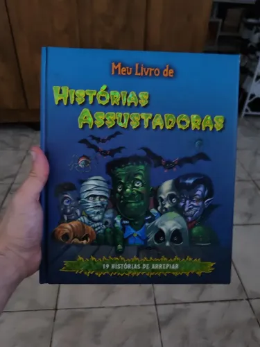 Livro Infantil "Meu livro de Histórias Assustadoras" - CAPA DURA