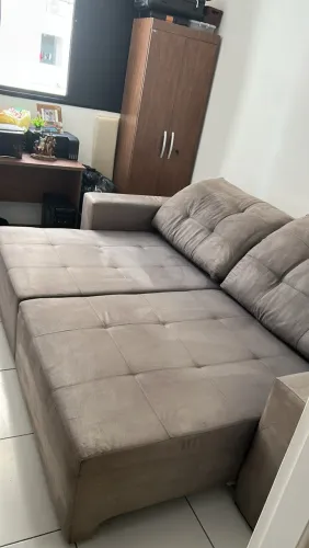 Vendo sofá que vira cama de casal em perfeito estado
