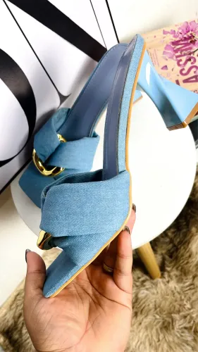 Salto Alto Azul | SHEIN
